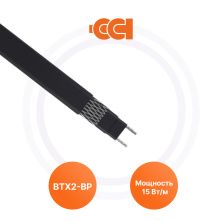 Саморегулирующийся греющий кабель 15ВТХ2-ВР ССТ Premium | Обогрев Люкс