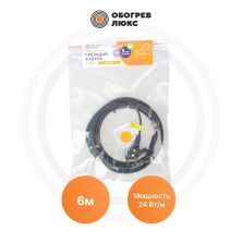 Саморегулирующийся греющий кабель Lite внутрь канализации-24-6 Обогрев Люкс | Обогрев Люкс