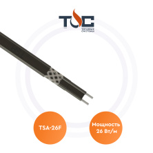 Саморегулирующийся греющий кабель TSA-26F Тепловые системы | Обогрев Люкс