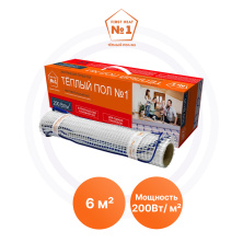 Нагревательные маты ТСП-200-6 Теплый пол №1 | Обогрев Люкс